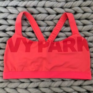 Ivy Park Pink Sports Bra Size XL